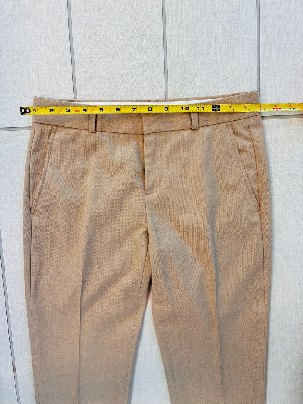 Set of 2 Banana Republic Beige Trousers size 0 - Picture 5 of 16